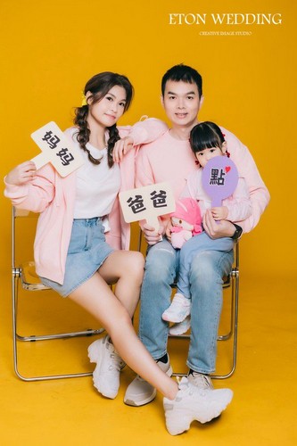 全家福,全家福照,拍全家福,親子寫真,母女寫真